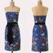 Anthropologie Dresses | Anthropologie Nathalie Lete' Paris Butterfly Dress | Color: Blue | Size: 2p