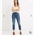 Madewell Jeans | High Rise Slim Boy Jean In Ecowash | Color: Blue | Size: 27