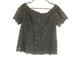 Anthropologie Tops | Anthropologie Crochet Black Off The Shoulder Top | Color: Black | Size: S