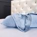 Everly Quinn Derun Pure Silk Pillowcase w/ Hidden Zipper 19 Momme in Blue | 20 H x 30 W in | Wayfair 6DC59A3D232B457FA2C4BE61885CC2DD