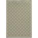 Gray/White 29 x 0.16 in Indoor/Outdoor Area Rug - George Oliver Petya Geometric Gray/Ivory Indoor/Outdoor Area Rug | 29 W x 0.16 D in | Wayfair