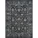 Black 24 x 0.43 in Area Rug - Charlton Home® Ania All Over Mashhad Oriental Area Rug Polypropylene | 24 W x 0.43 D in | Wayfair