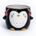 Trinx Tariq Penguin w/ Red Ear Muffs Planter Ceramic | 2.7 H x 3.9 W x 3.9 D in | Wayfair 0517DCD4B58B4C96946C12797505407C