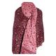 PINK BLACK FLORAL HANDMADE LUXURIOUS SCARF SHAWL WRAP DECORATION BLANKET OVERSIZED REVERS ABLE WINTER SCARF PURE YAK WOOL SCARF SHAWL