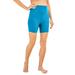 Plus Size Women's Swim Boy Short by Swim 365 in Blue Sea (Size 20) Swimsuit Bottoms