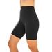 Plus Size Women's Swim Bike Short with Tummy Control by Swim 365 in Black (Size 20) Swimsuit Bottoms