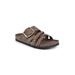 Women's White Mountain Healing Sandals by White Mountain in Brown Leather (Size 11 M)