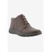 Men's TREVINO Ankle Boots by Drew in Brown Leather (Size 9 EEEE)