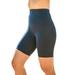 Plus Size Women's Swim Bike Short with Tummy Control by Swim 365 in Navy (Size 18) Swimsuit Bottoms