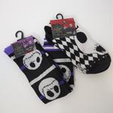 Disney Accessories | Lot Nightmare Before Xmas Socks Ankle Knee High | Color: Black/White | Size: Os