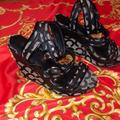 Coach Shoes | Gently Worn Coach Wedges | Color: Black/Gray | Size: 6
