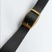 Zara Accessories | Leather Belt | Color: Black/Gold | Size: 32