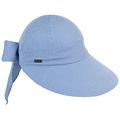 Betmar Hats Seersucker Face Framer - Blue-White One Size