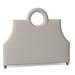 My Chic Nest Tess Panel Headboard Upholstered/Metal in White | 69 H x 64 W x 5 D in | Wayfair 510-1033-1160-Q