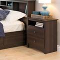 Red Barrel Studio® Tabrina 2 - Drawer Nightstand Wood in Black | 28 H x 23.25 W x 16 D in | Wayfair 30FCE20E54444FCD9B046C571696A814