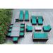 Ebern Designs Pavior Wicker Seating Group Synthetic Wicker/All - Weather Wicker in Brown | Outdoor Furniture | Wayfair