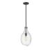 Innovations Lighting Bruno Marashlian Salem 8 Inch Mini Pendant - 493-1S-BK-G554-9-LED