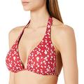 Marc O’Polo Body & Beach Damen Women Mix Top Triangel Oberteil Bikini, dunkelrot, 040