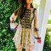 Free People Dresses | 2xhp Nwt Free People Country Roads Mini Dress | Color: Black/Gold | Size: Xs