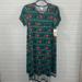 Lularoe Dresses | Lularoe Nwt High Low Carly Dress - Size Small | Color: Green | Size: S