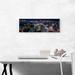 ARTCANVAS Manila Philippines Skyline at Night - Wrapped Canvas Panoramic Photograph Print Canvas in White | 12 H x 36 W x 0.75 D in | Wayfair