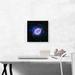 ARTCANVAS Helix Nebula Unraveling at the Seams Hubble Telescope Ring - Wrapped Canvas Photograph Print Canvas in Black | 12 H x 12 W in | Wayfair