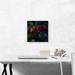 ARTCANVAS Black Opal Precious Gemstone Stone Jewel - Wrapped Canvas Graphic Art Print Canvas, Wood in Black/Red | 12 H x 12 W x 0.75 D in | Wayfair