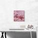 ARTCANVAS Peruvian Opal Precious Stone Jewel Gemstone - Wrapped Canvas Painting Print Canvas, Wood in Pink | 12 H x 12 W x 0.75 D in | Wayfair