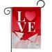 Ornament Collection Paper Love Plane Decorative 2-Sided Polyester in Red | 18.5 H x 13 W in | Wayfair OC-VA-G-192411-IP-BO-D-US21-OC