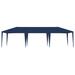 Arlmont & Co. Loudon Party Tent Outdoor Canopy Tent Patio Gazebo Marquee Beach Sunshade Iron/Metal/Soft-top in Blue | 106.8 H x 157.2 W in | Wayfair