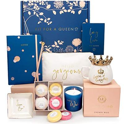 Luxe England Gifts Royal Gift Basket for Women - Luxury Gifts for Women  Designed in Britain – High-e…See more Luxe England Gifts Royal Gift Basket  for