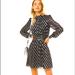 Michael Kors Dresses | Michael Kors Metallic Stripe Jacquard Dress 00 | Color: Black/Silver | Size: 00