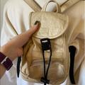Urban Outfitters Bags | Genuine Leather Backpack | Color: Tan | Size: Os