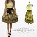 Anthropologie Dresses | Baxter Bay Print Cocktail Dress | Color: Green/Yellow | Size: 2