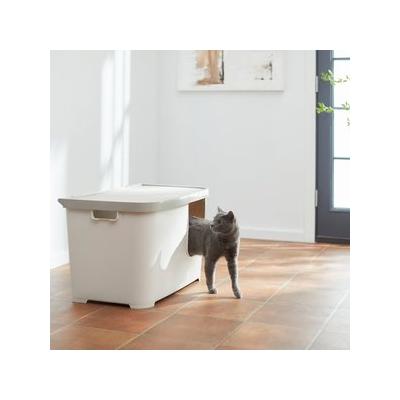Frisco Multi-Function Covered Cat Litter Box, 29-in, With Tray