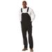 Men's Big & Tall Boulder Creek™ Denim Overalls by Boulder Creek in Black Denim (Size 62 38)