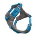 Grey/Blue Journey Air Harness For Dogs, Large, Blue / Grey