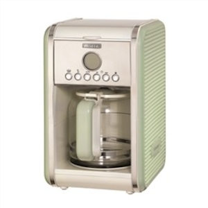 Ariete 1342GR Kaffeemaschine Vintage im Retrolook grün, 1,5 L (bis 12 Tassen) - Mit Warmhaltefunktion, Dauerfilter und programmierbar, 960 Watt Image