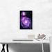 ARTCANVAS Spiral Whirlpool Galaxy Hubble Telescope NASA Photograph - Wrapped Canvas Photograph Print Canvas in Indigo | Wayfair PHONAS145-1L-18x12