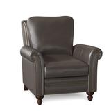 Bradington-Young Richardson 36.5" Wide Standard Recliner Fade Resistant/Genuine Leather in Brown | 41 H x 36.5 W x 43 D in | Wayfair