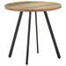 17 Stories Dining Table 31.5" Rough Mango Wood Wood/Metal in Green/Brown | 29.53 H x 31.5 W x 31.5 D in | Wayfair AADE69D9598F4F01A5ECABC6900E4940