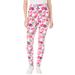 Plus Size Women's Stretch Cotton Printed Legging by Woman Within in White Tropical Floral (Size L)