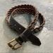 Burberry Accessories | Burberry Braided Leather Belt | Color: Brown | Size: Size 40