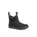 Xtratuf Leather 6 in Ankle Deck Boot - Women's Black 8 XWAL-000-BLK-080