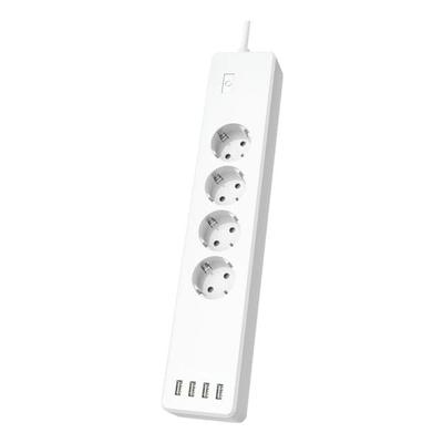 WLAN-Steckdosenleiste »4-fach USB« (4-fach) weiß, Hama