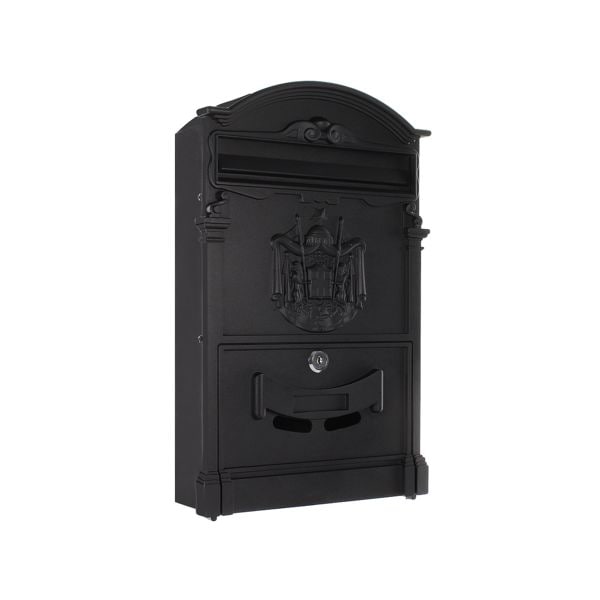 Rottner Briefkasten »Ashford« schwarz, 26x41x9 cm Image