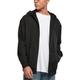 Urban Classics Herren Organic Full Zip Hoodie Kapuzenpullover, Schwarz, 5XL