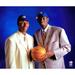 "Darius Miles & Quentin Richardson LA Clippers Unsigned Hardwood Classics 2000 NBA Draft First Round Picks Photograph"