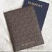 Michael Kors Bags | Michael Kors Bedford Travel Passport Wallet | Color: Brown/Cream | Size: Os