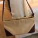 Nine West Bags | Nine West Canvas & Leather Crossbody Purse | Color: Brown/Tan | Size: Os